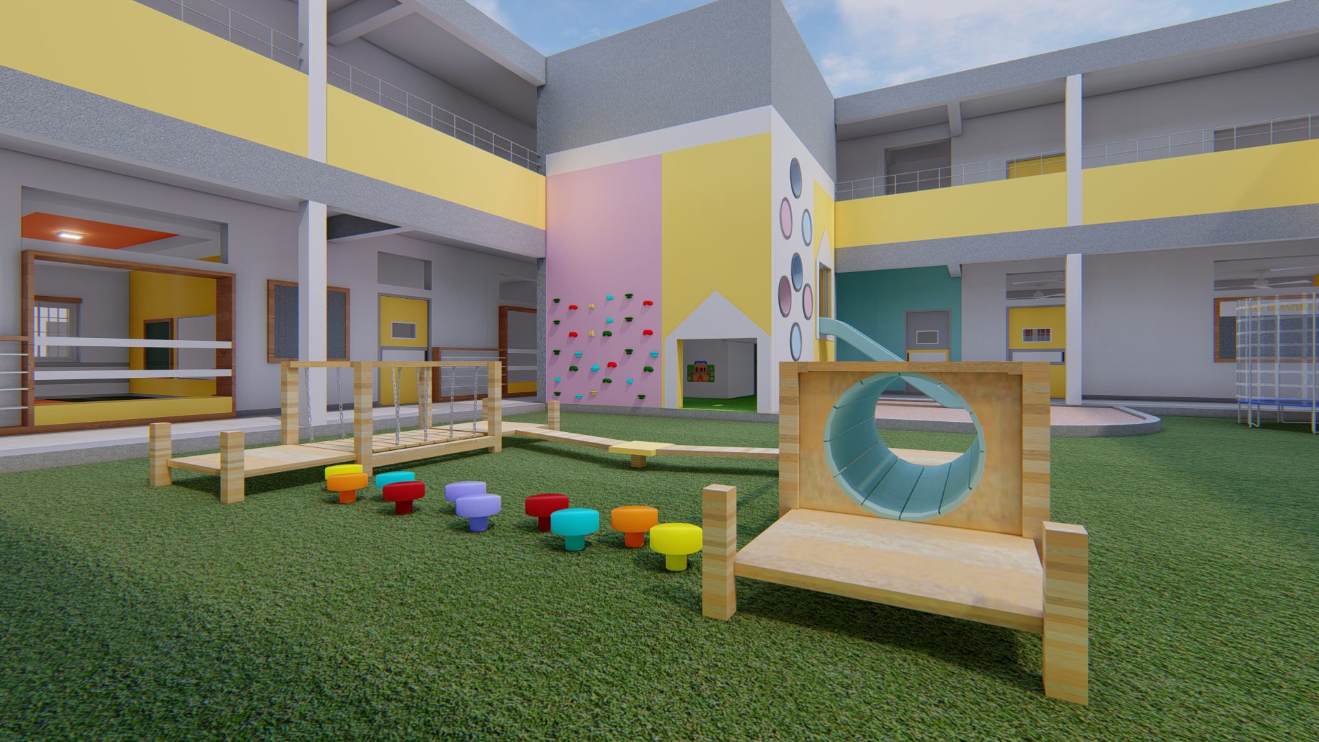Ravilla KRA Vidyshram ( Designed by The School Designs Studio )