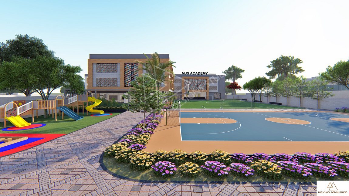 MJS Academy, Ayodhya, Uttar pradesh. Designed by The School Designs Studio