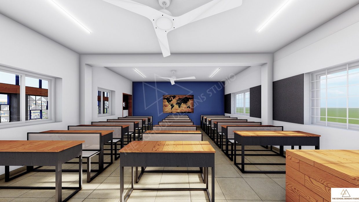 St. Paul's Matric School, Pernambut, Tamilnadu. Designed by The School Designs Studio