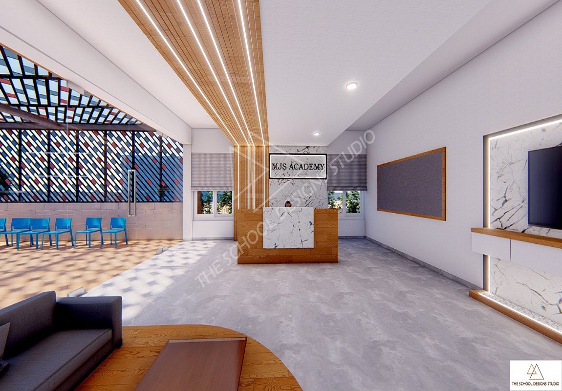 MJS Academy, Ayodhya, Uttar pradesh. Designed by The School Designs Studio