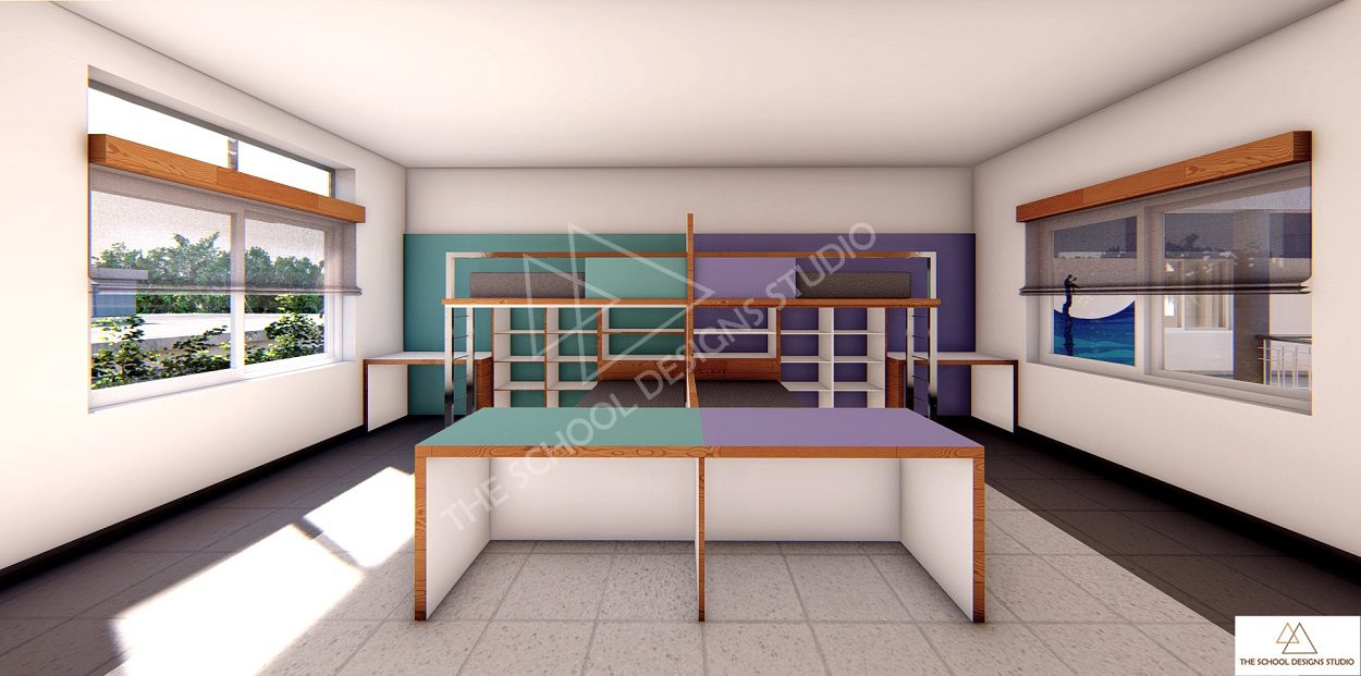 KSR Akshara Academy, Tiruchengude, Tamilnadu. Design created
