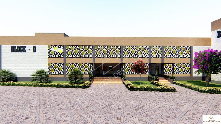 St. Joseph's higher sec. Matric school, Pallalakuppam, Tamilnadu. Design Created by The School Designs Studio