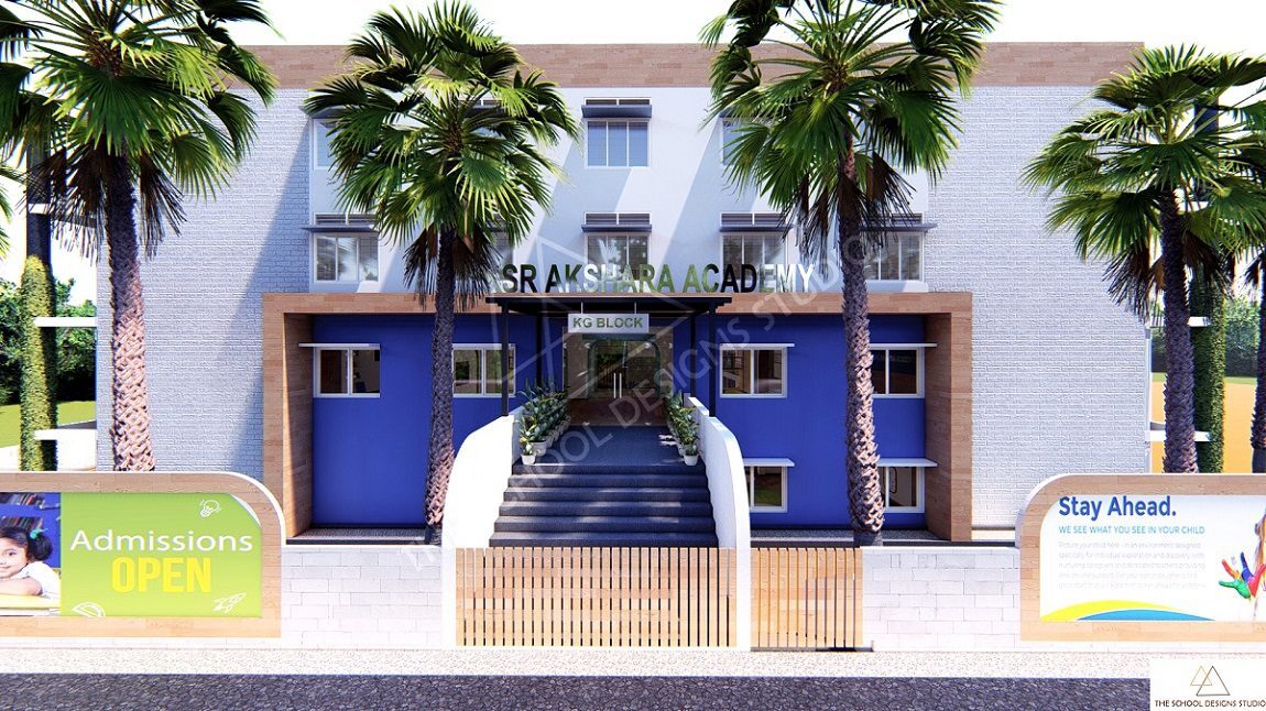 KSR Akshara Academy, Tiruchengude, Tamilnadu. Designed Created by The School Designs Studio