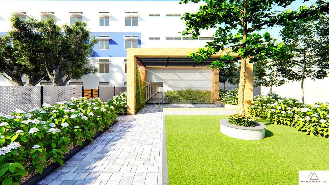 KSR Akshara Academy, Tiruchengude, Tamilnadu. Designed Created by The School Designs Studio