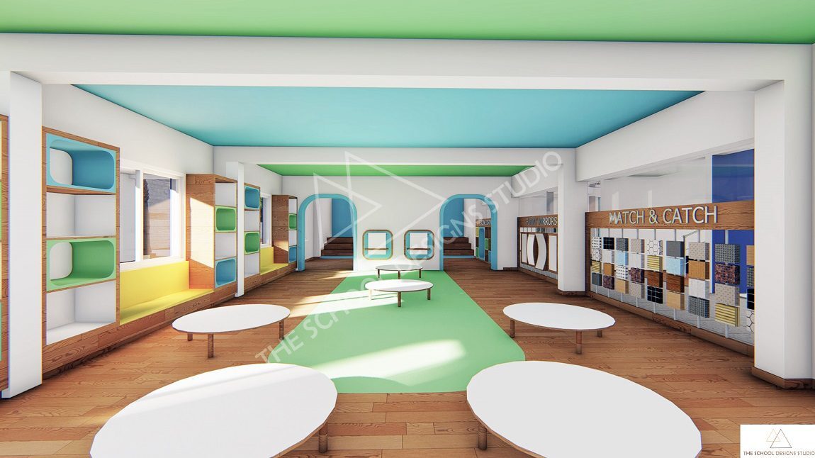 KSR Akshara Academy, Tiruchengude, Tamilnadu. Designed Created by The School Designs Studio